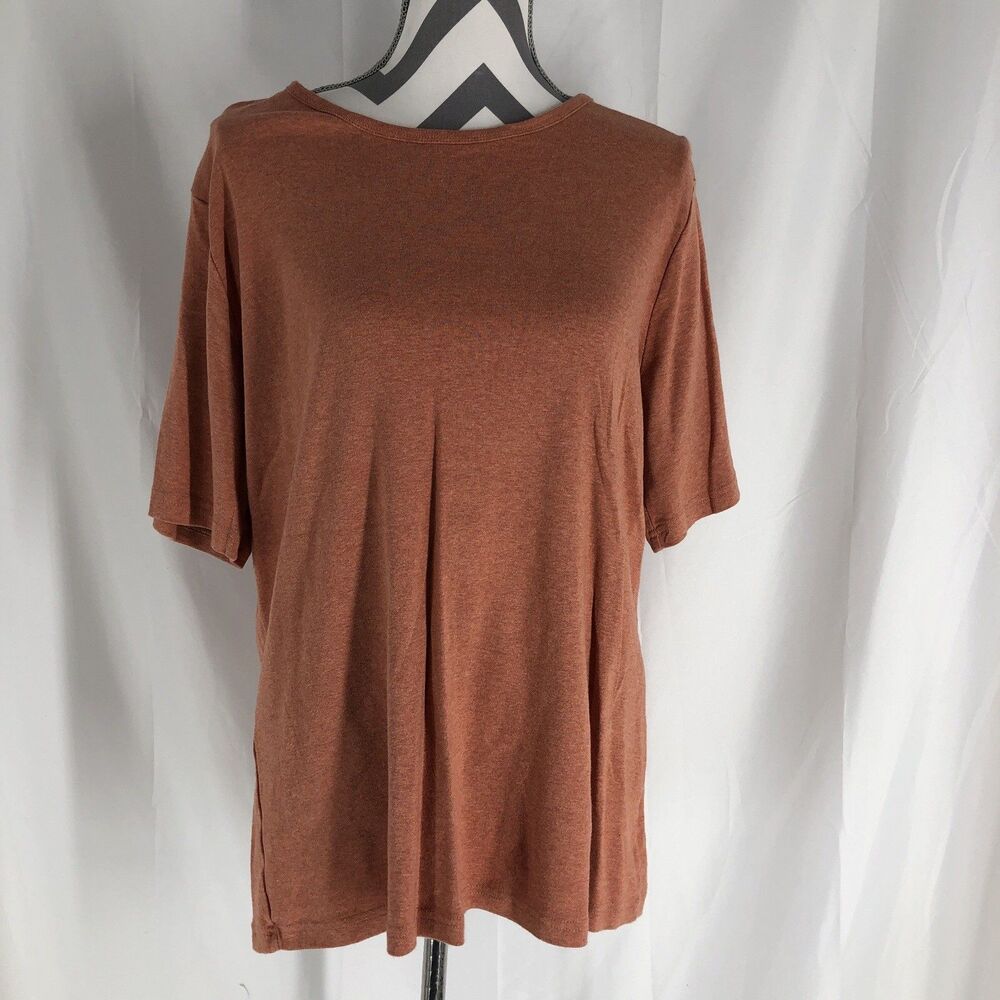 Duluth Trading Co. Women's X-Large Roundneck Shortsleeve T-Shirt Orange